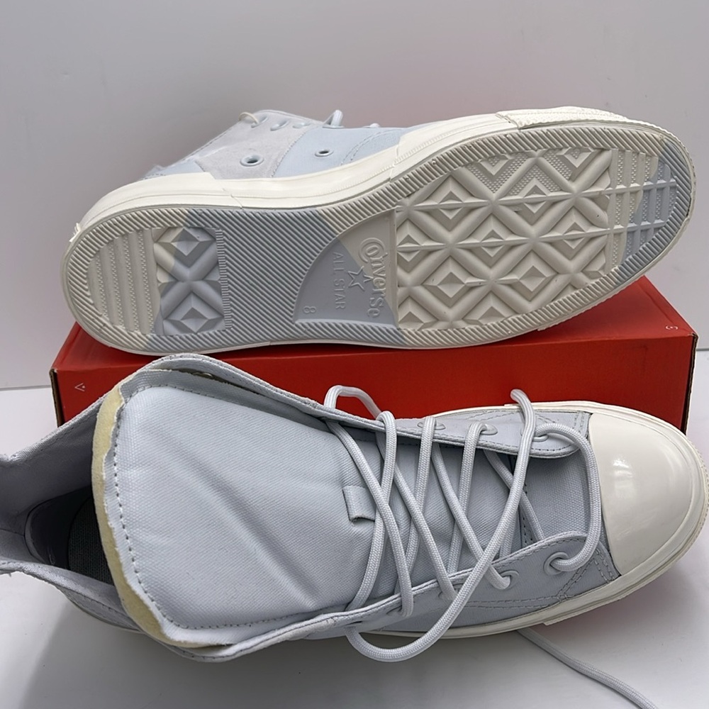 Converse WMNS CHUCK 70 PLUS HI MOONBATHE/EGRET/MOONBATHE A05259C Platforms Snkrs - Picture 3 of 16
